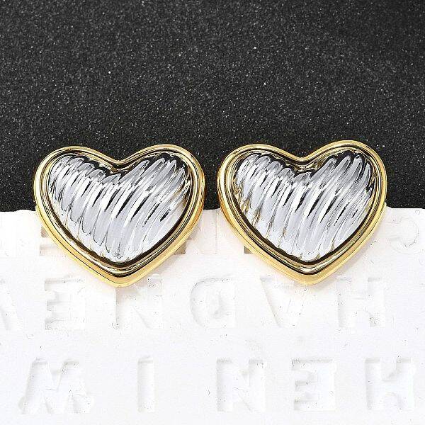 304 Stainless Steel Stud Earrings