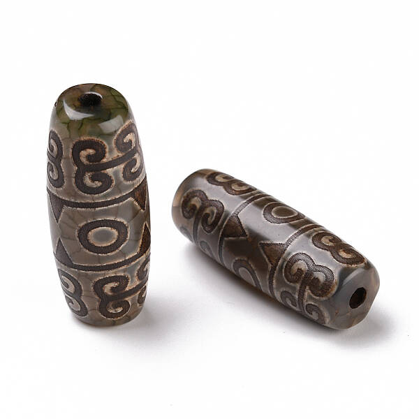 Tibetan Style dZi Beads
