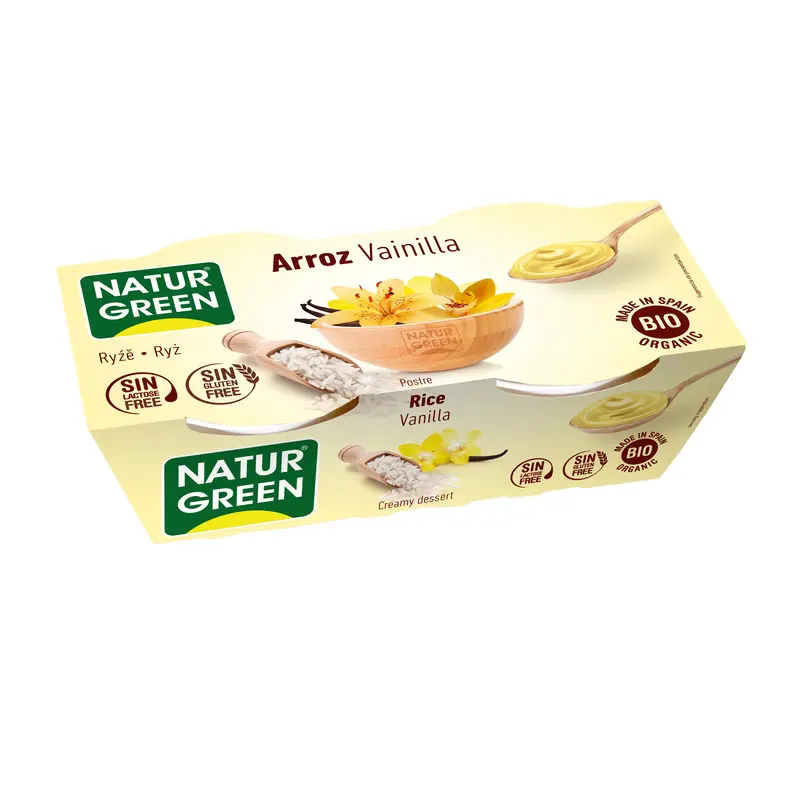 Naturgreen Vanilla Rice 2 X 125g