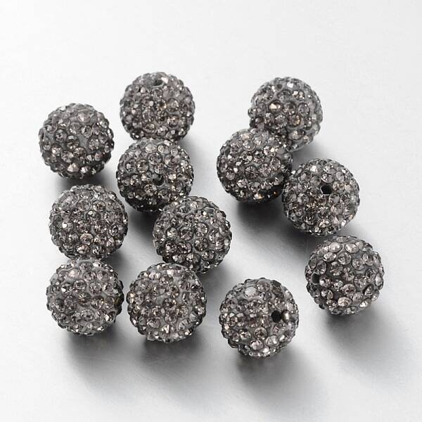 Pave Disco Ball Beads
