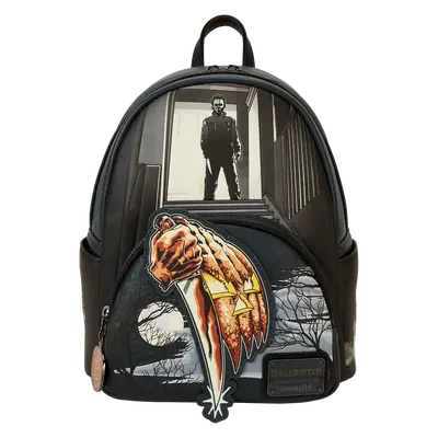 Halloween Michael Myers Jack-O'-Lantern Glow Mini Backpack