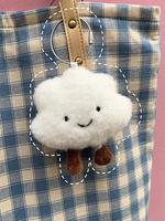 Cute Cloud Shaped Plush Bag Charm, Creative Bag Decoration, Bag Charm for Women & Girls, Bag Decoration for Daily Use, Gifts ...