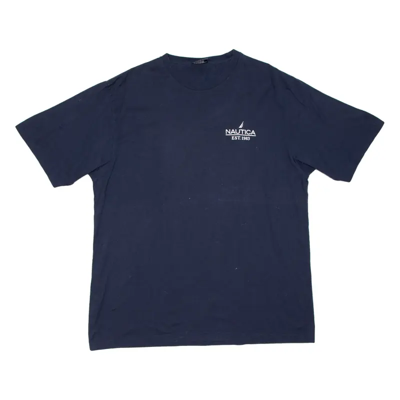 NAUTICA Mens T-Shirt Blue XL