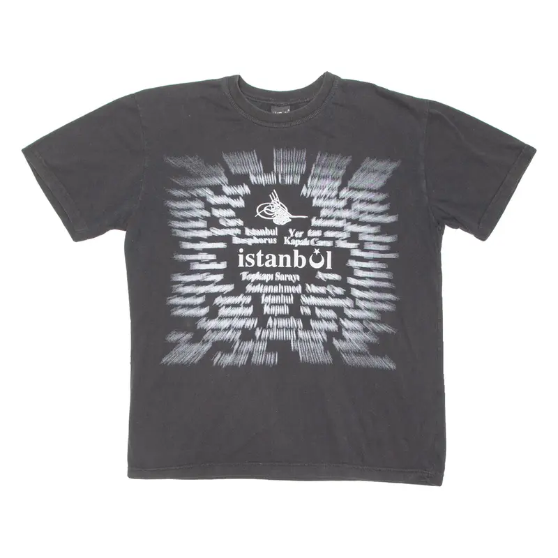 Istanbul Mens T-Shirt Black M