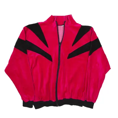 Shell Velvet Jacket Pink Womens XL