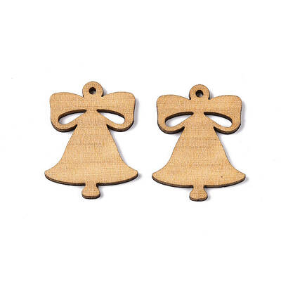 Printed Poplar Wood Pendants