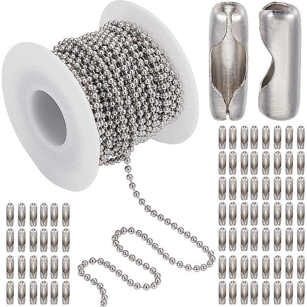 10M 304 Stainless Steel Ball Chains