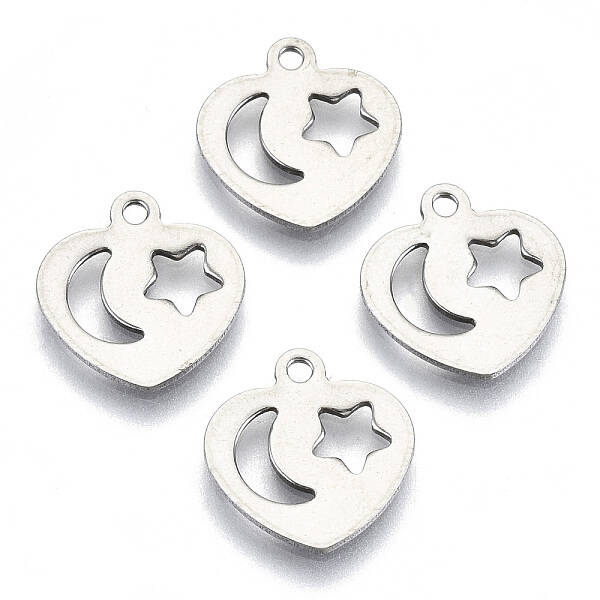 Non-Tarnish 201 Stainless Steel Charms