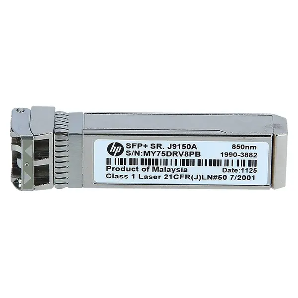 HP J9150A#ABA | Aruba X132 10Gb/s 10GBase-SR Multi-Mode Fibre 850nm 400m Duplex LC Connector SFP+ Transceiver Module