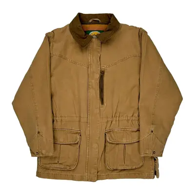 Cabelas Jacket - Large Brown Cotton