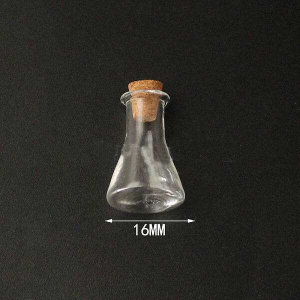 Mini High Borosilicate Glass Bottle Bead Containers