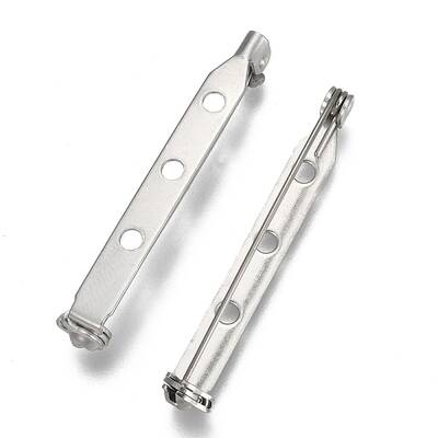 Tarnish Resistant 304 Stainless Steel Brooch Findings Sets