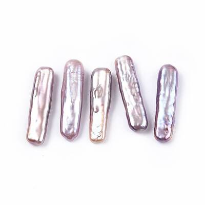 Natural Baroque Keshi Pearl Beads