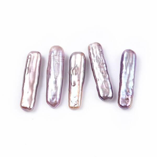 Natural Baroque Keshi Pearl Beads