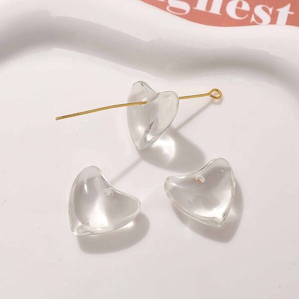 Trajnsparent Resin Pendants