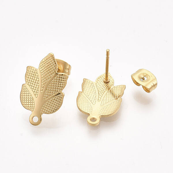 304 Stainless Steel Stud Earring Findings