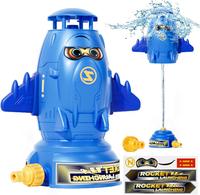 Summer water rocket Splash pad Watertoys for kids Rocket Sprinklers Toys Water Splash Rocket Outdoor Water Play for Kids Rock...