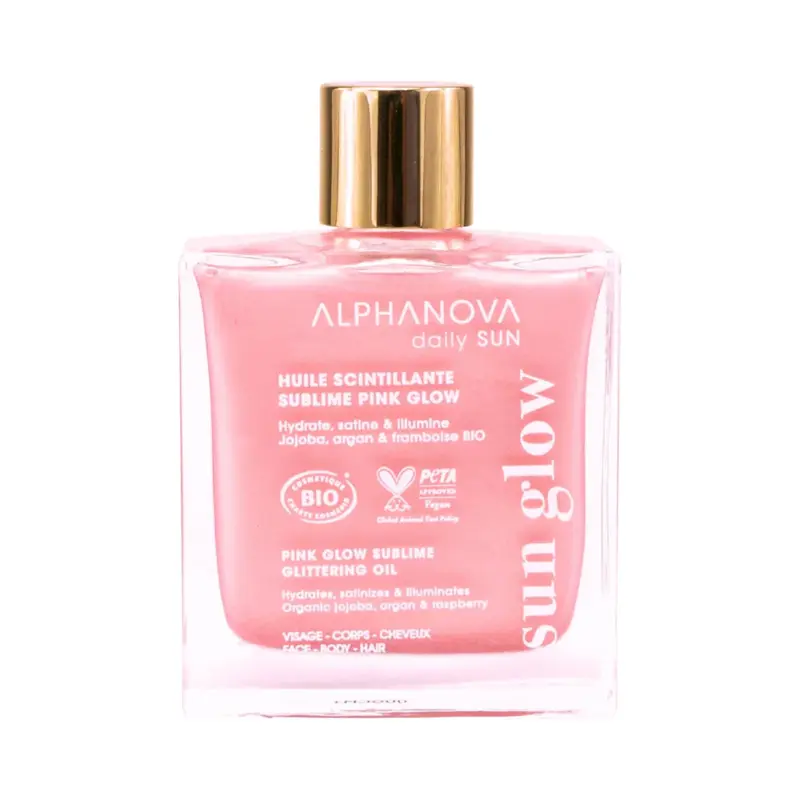 Alphanova Daily Sun Sublime Shimmer Oil Pink Glow 50ml