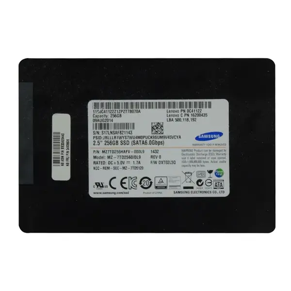 04X3805-06 Lenovo 256GB TLC SATA 6Gb/s 2.5-inch Internal Solid State Drive