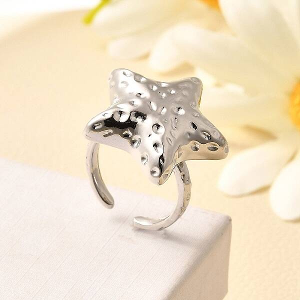 Brass Cuff Rings for Women