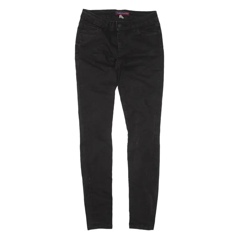 TOMMY HILFIGER Jeans Black Denim Slim Jegging Womens W26 L30
