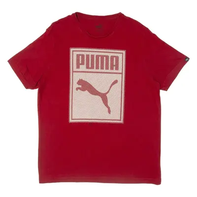 PUMA Mens T-Shirt Red XL