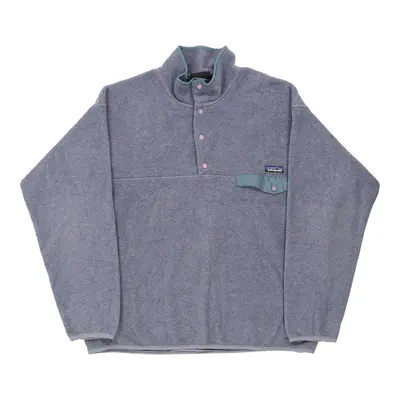 Synchilla Made In USA Patagonia Fleece - XL Purple Polyester