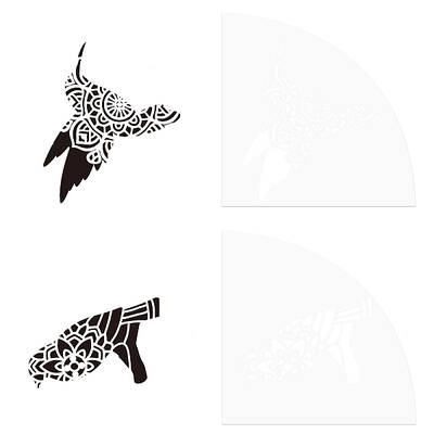 Custom Acrylic Tie-Dye Template