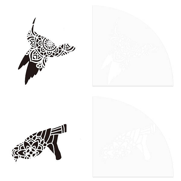 Custom Acrylic Tie-Dye Template