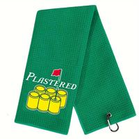 Golf Towel, Golf Towel with Clip, Fun Golf Towel for Golf Bags, Gift for Men Husband Boyfriend Dad, Birthday Gifts for Golf F...