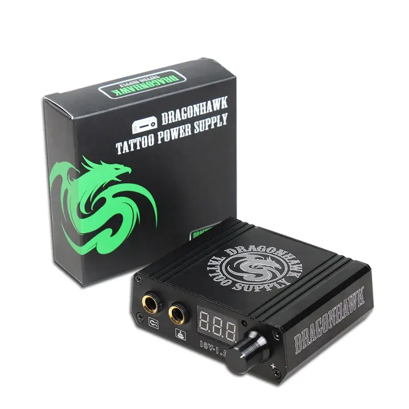 LCD Portable Mini Tattoo Power Supply