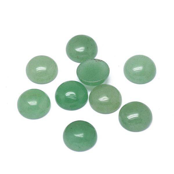 Natural Green Aventurine Cabochons