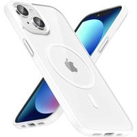 Ultra Slim Case for iPhone 11/12/13/14/15/16 Case Clear Mag Safe, Thin Magnetic Phone Case Compatible with Magsafe, Silicone ...