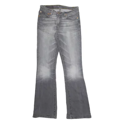 LEVI'S Womens Jeans Grey Regular Bootcut Stone Wash W28 L32