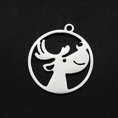 Non-Tarnish Christmas 201 Stainless Steel Pendants