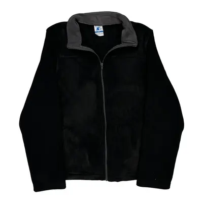 Age 16-18 Starter Fleece - 2XL Black Polyester | Size: xx-large