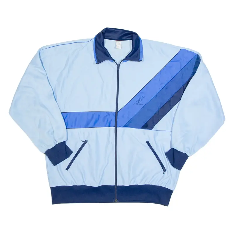 COSPO Mens Track Jacket Blue L