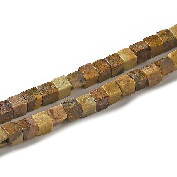 Natural Picture Jasper Beads Strands