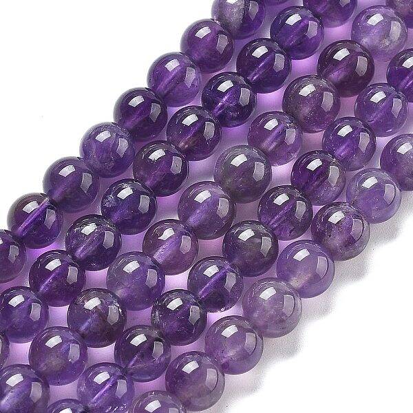 Natural Amethyst Beads Strand