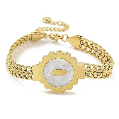 304 Stainless Steel Twisted Chain Bracelets