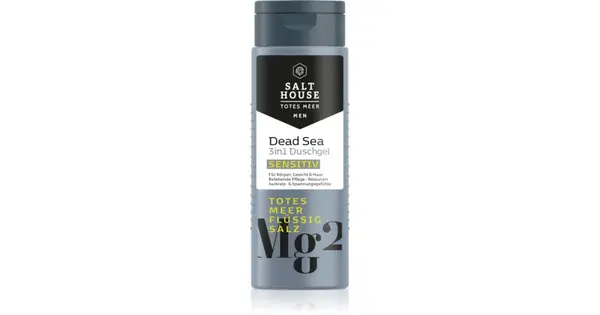 Salt House Dead Sea Men Shower Gel for Men 3 in 1 250 ml