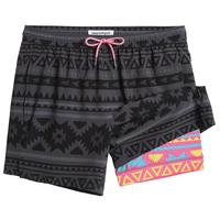 Maamgic 2 in 1 Stretch Short Lined Black Mayan Gym Shorts, Breathable Comfort Workout Athletic Training Shorts with Phone Poc...