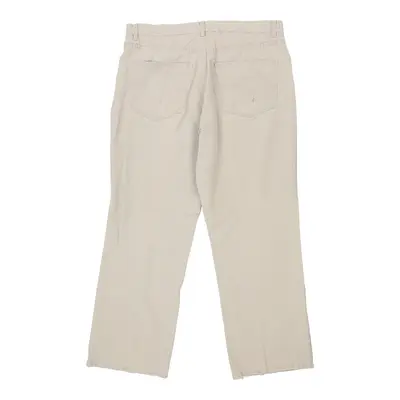 Tommy Hilfiger Trousers - 38W 30L Cream Cotton
