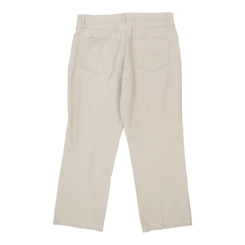 Tommy Hilfiger Trousers - 38W 30L Cream Cotton