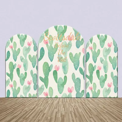 Scottsdale Before The Veil Cacti Arch Backdrop Kit - Aperturee