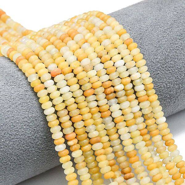 Natural Topaz Jade Beads Strands