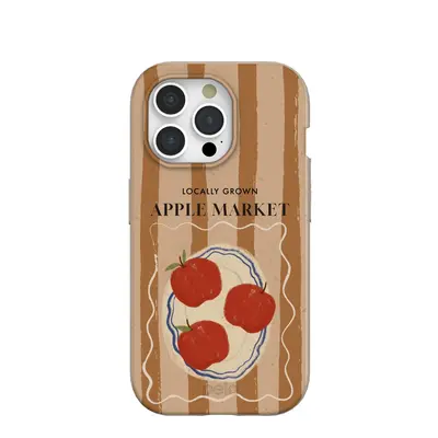 Seashell Apple Market iPhone 15 Pro Case