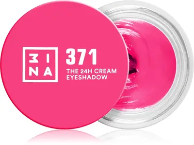 3INA 24H Cream Eyeshadow 371 - Electric Pink 3ml