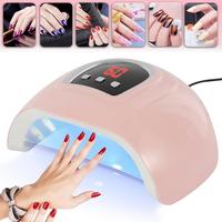 LED Nail Art Lamp, Quick Drying Nail Lamp, Portable Nail Dryer, Special Nail Polish Glue Baking Lamp for Nail Art DIY Use, Ge...