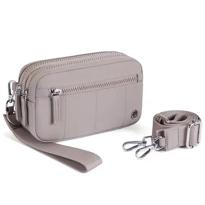POIUGOYA Small Crossbody Bags Wristlet Wallets Purse with RFID Protection Portable Cute Clutch for Women Durable Nylon Should...